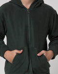 Little M Fleece Dino Jaket Anak Laki-laki