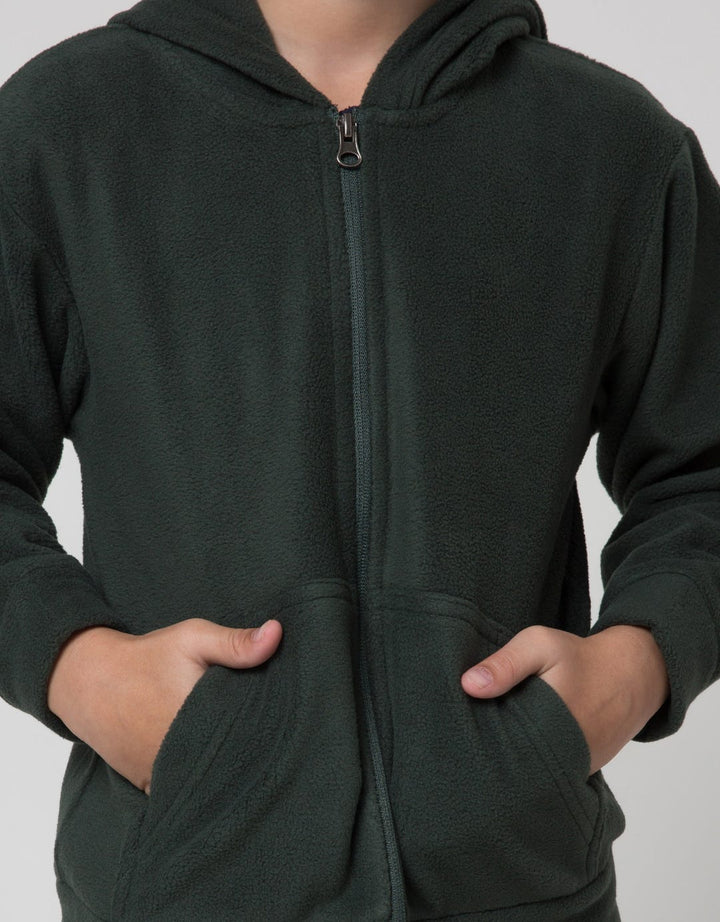 Little M Fleece Dino Jaket Anak Laki-laki
