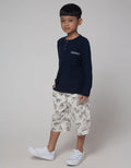 Little M Waffle Kaos Anak Laki-laki