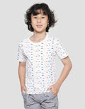 Little M Fish Print Boys T-Shirt