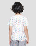 Little M Fish Print Boys T-Shirt