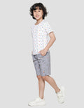 Little M Fish Print Boys T-Shirt