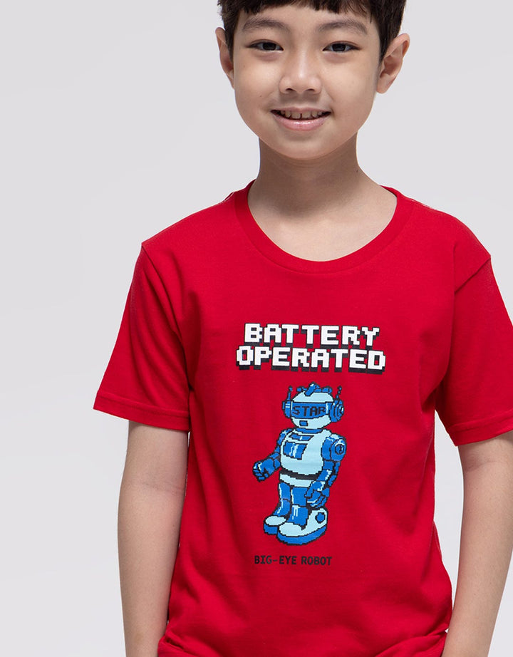 Little M Best Buy Robot Kaos Anak Laki-laki