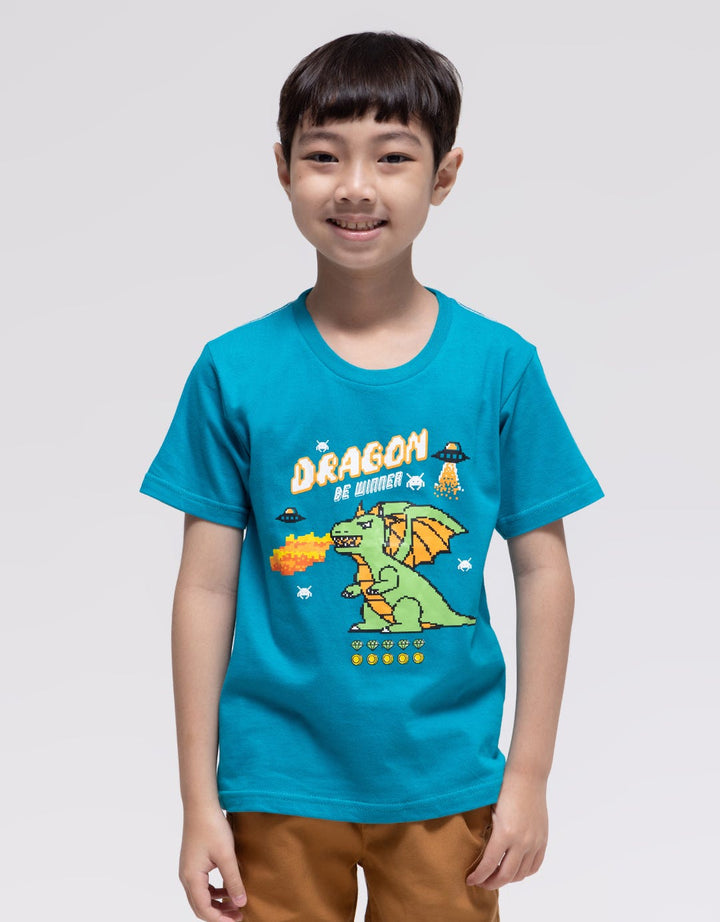 Little M Animal Print Kaos Anak Laki-laki