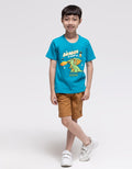 Little M Animal Print Kaos Anak Laki-laki