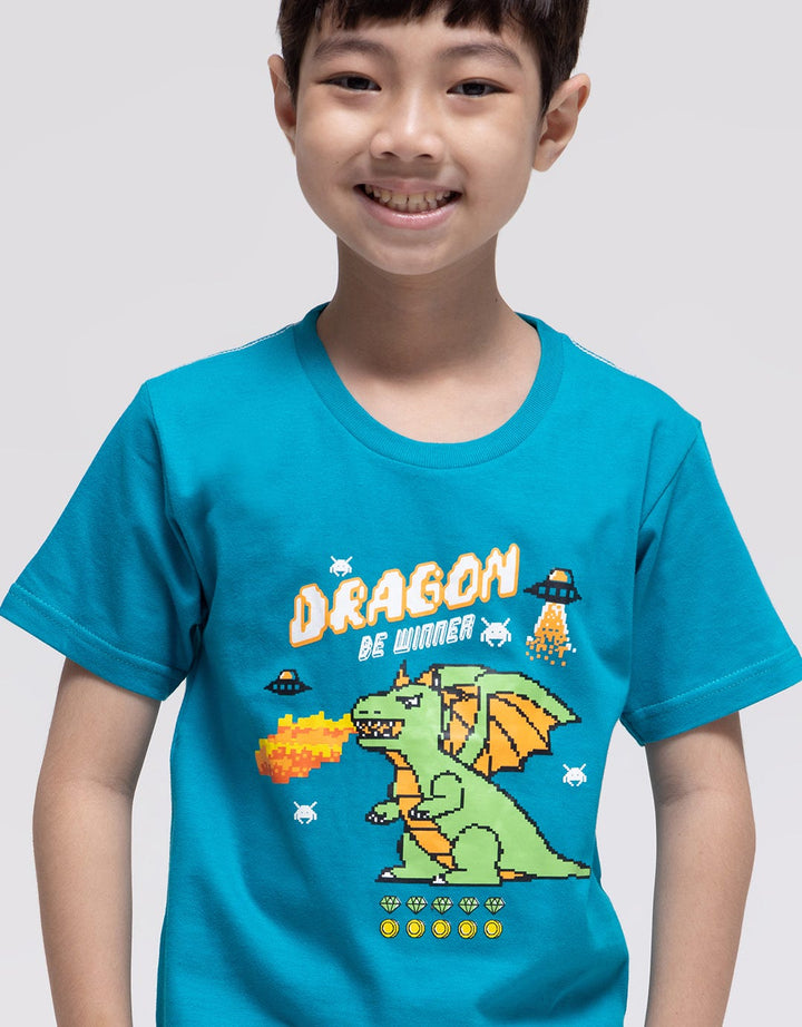 Little M Animal Print Kaos Anak Laki-laki