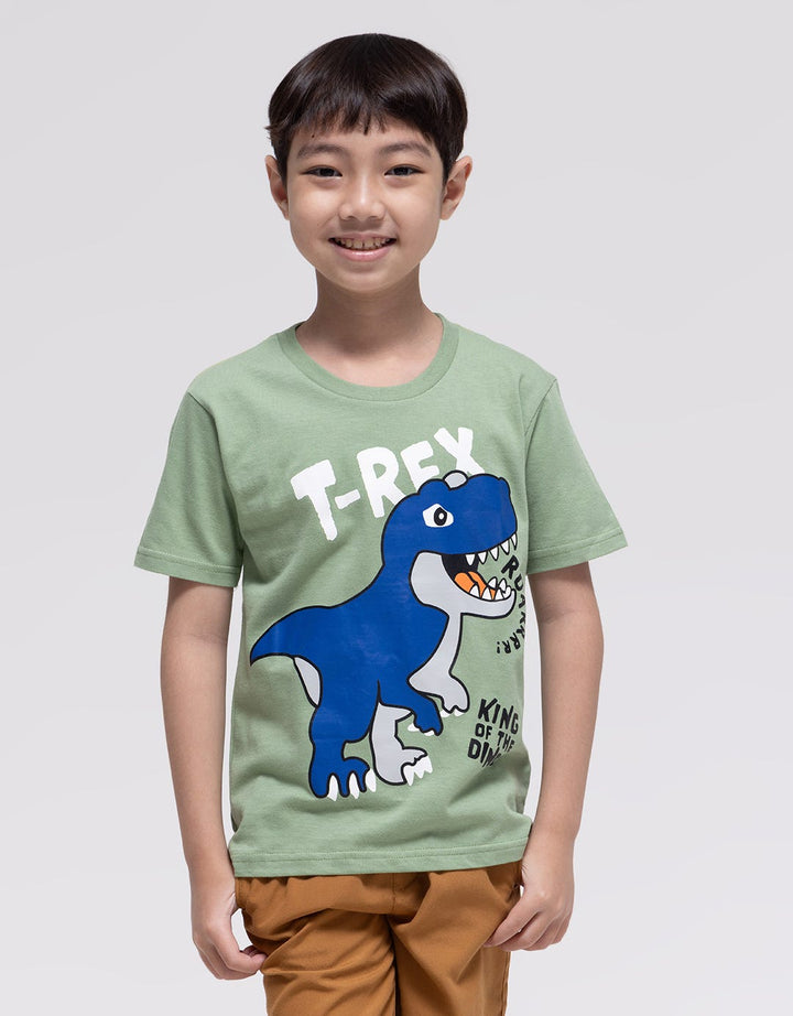 Little M Short Sleeve T-Shirt Best Buy Dino T-Rex
