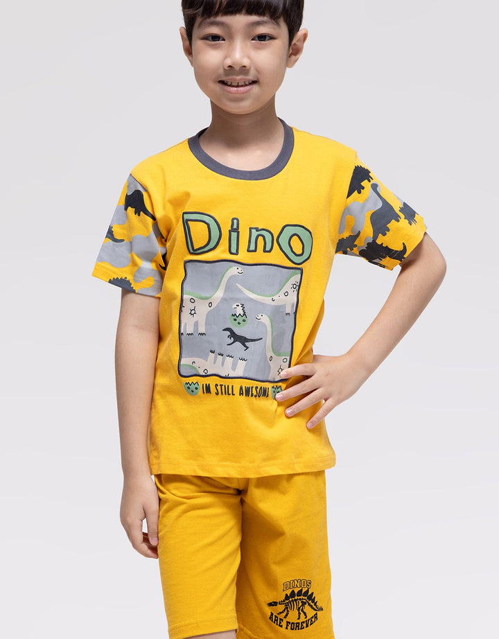 Little Mika Hands Army Kaos Anak Laki-laki