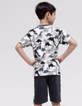 Little M Dino Army Kaos Anak Laki-laki