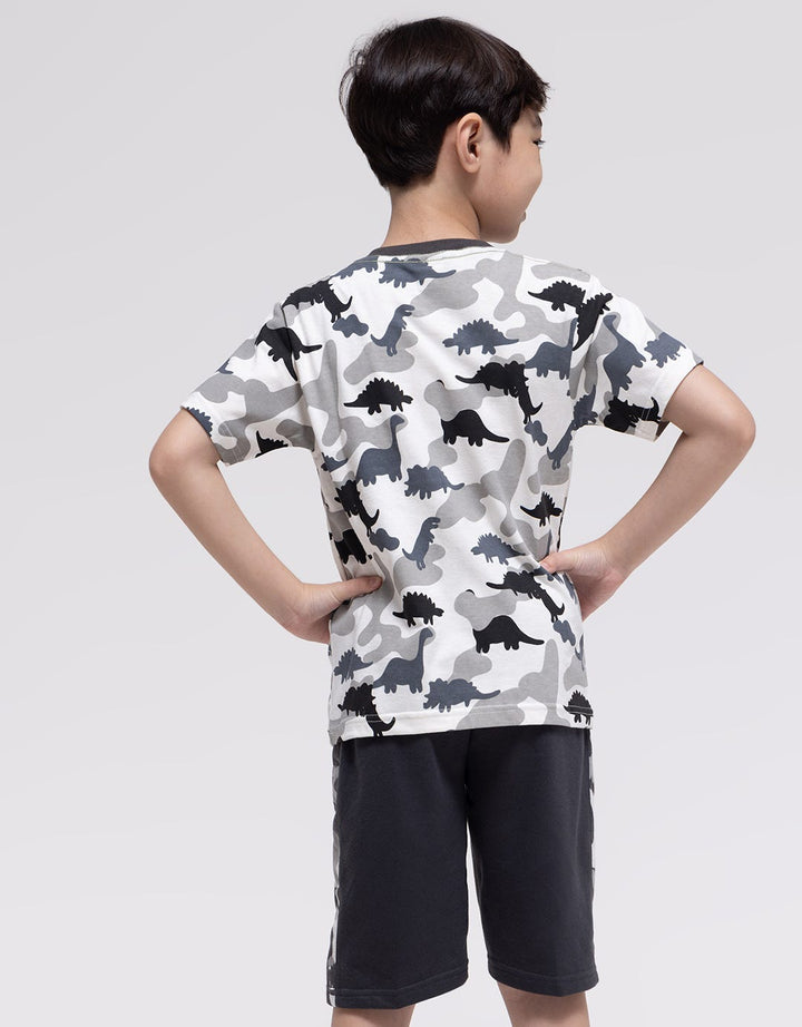 Little M Dino Army Kaos Anak Laki-laki