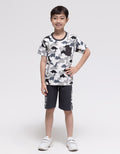 Little M Dino Army Kaos Anak Laki-laki