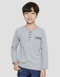 Little M Pique Hensley Kaos Anak Laki-laki