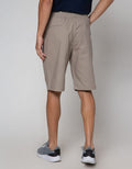 Details Short Pants Crop Zipper Texture Slub Drawstring