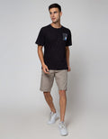 Details Short Pants Crop Zipper Baby Canvas 1 Side Pocket W/ Zipper