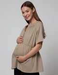 Connexion Mom Short Sleeve Blouse Raglan