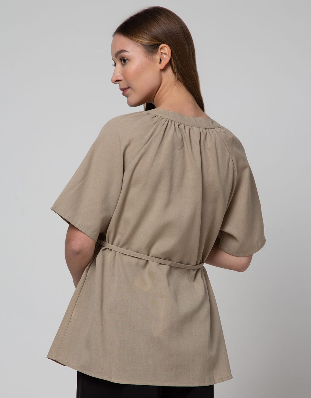 Connexion Mom Short Sleeve Blouse Raglan
