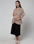 Connexion Mom Short Sleeve Blouse Raglan