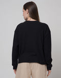 Nevada Waffle Texture Sweater Wanita