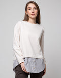 Nevada Sweatshirt Woven Stripe