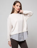 Nevada Sweatshirt Woven Stripe