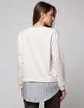 Nevada Sweatshirt Woven Stripe