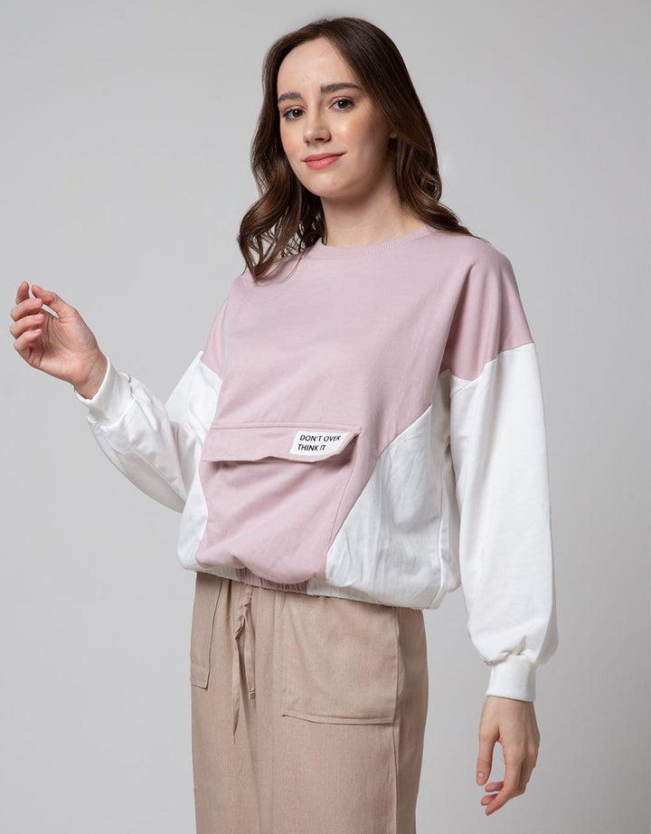 Nevada Solid C And S Sweater Wanita