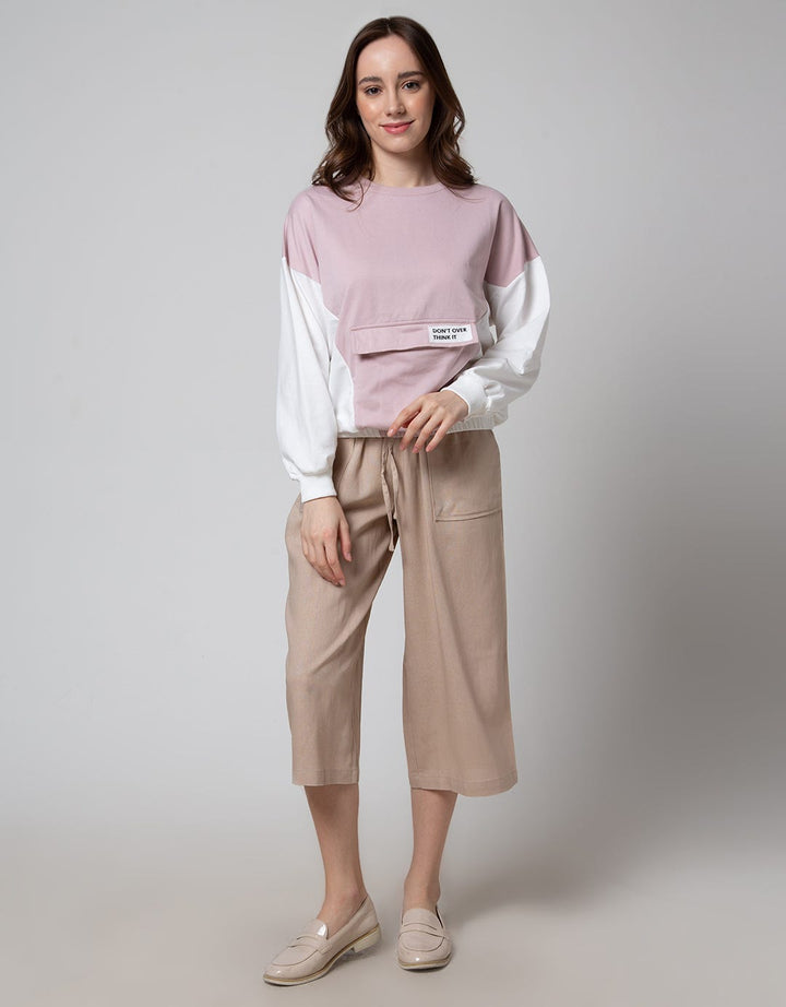 Nevada Solid C And S Sweater Wanita