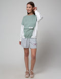 Nevada Solid C And S Sweater Wanita
