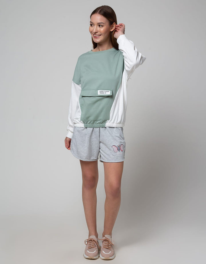 Nevada Solid C And S Sweater Wanita