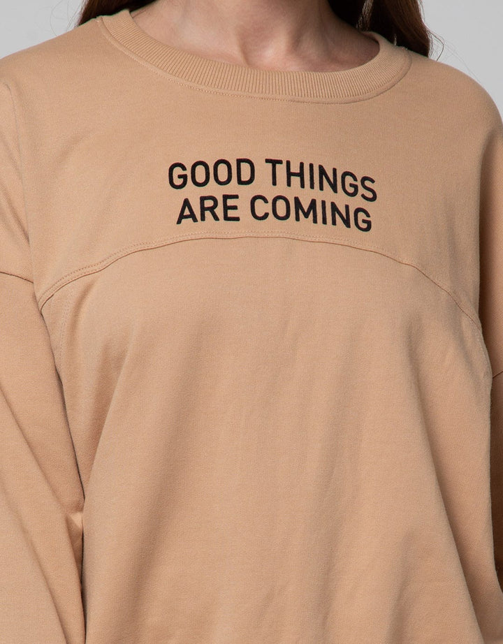 Nevada Sweatshirt Big Pocket Good Things Are Coming