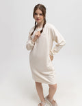 Nevada Long Sleeve Midi Dress Basic Logo