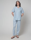 Nevada Short Sleeve Pyjama Pants Pretty Check