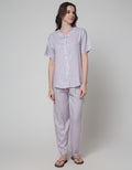 Nevada Short Sleeve Pyjama Pants Pretty Check