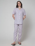 Nevada Short Sleeve Pyjama Pants Pretty Check