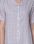 Nevada Short Sleeve Pyjama Pants Pretty Check