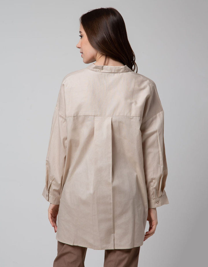 Details Front Bow Kemeja Wanita
