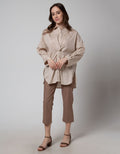 Details Front Bow Kemeja Wanita