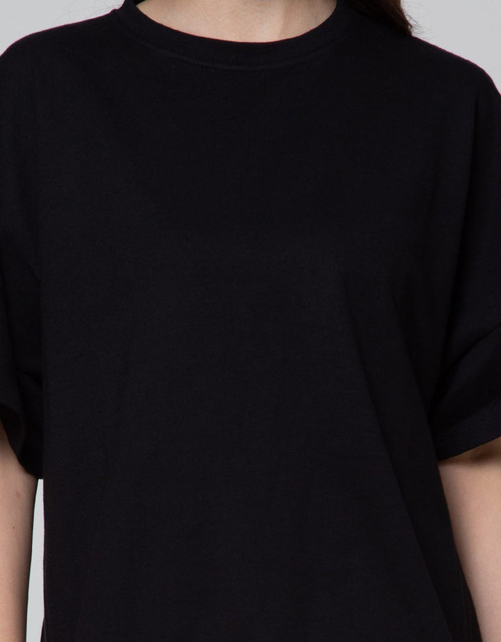Details Short Sleeve T-Shirt Print With String At Front Waist