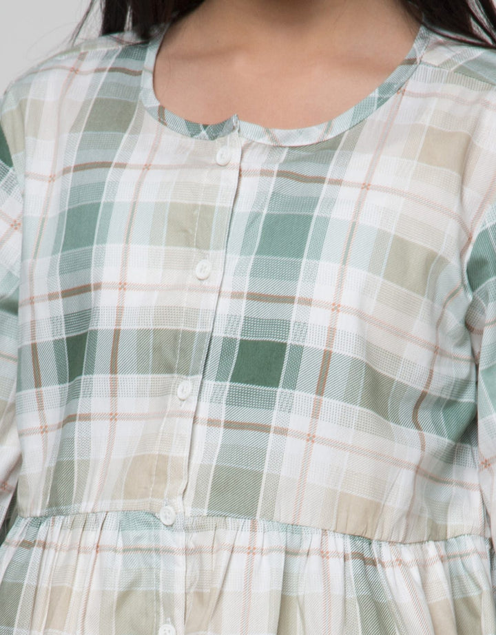 Nevada Woven Baby Doll Kemeja Anak Perempuan