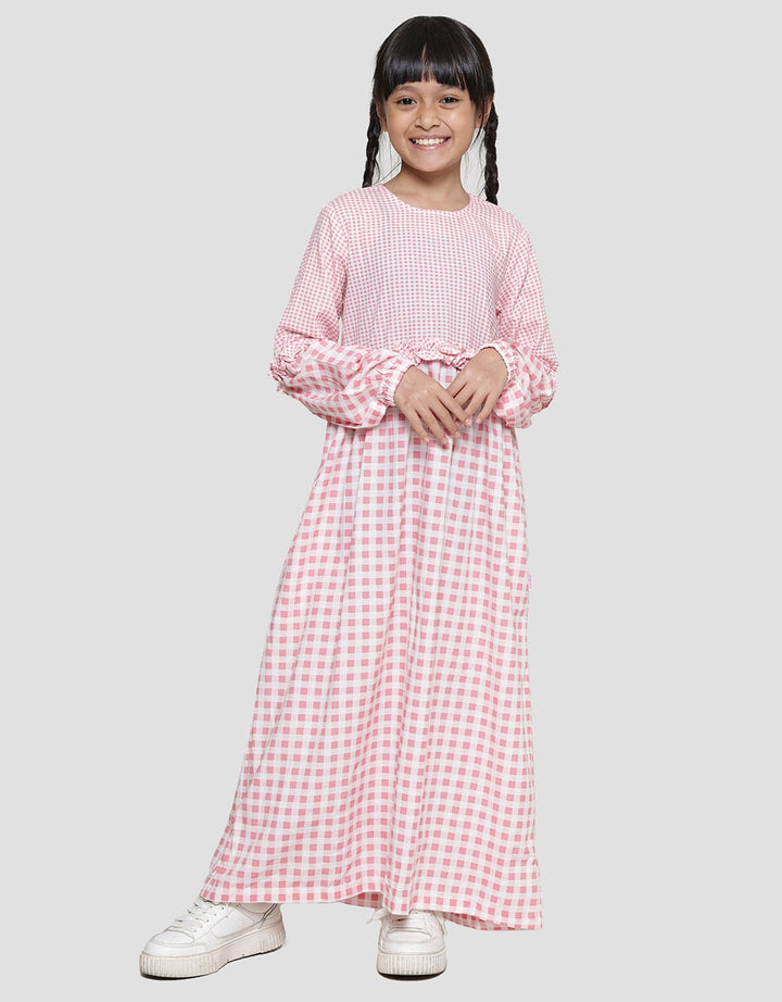 Cardinal Kids Girl Square Look Gamis Anak Perempuan