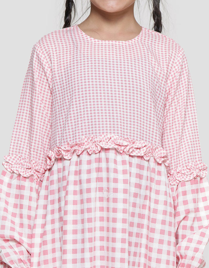 Cardinal Kids Girl Square Look Gamis Anak Perempuan