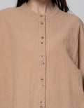Connexion Linen Billow Blouse Wanita
