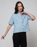 Connexion Short Sleeve Shirt Cotton Slub