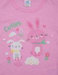 Pipiniko Short Sleeve T-Shirt Bunnies Cuties