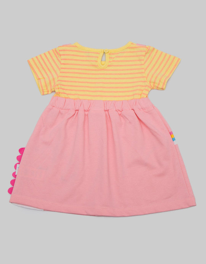 Pipiniko Short Sleeve Midi Dress Ovl Unicorn