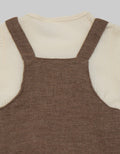 Pipiniko Overall Boys W/ Textured Knit