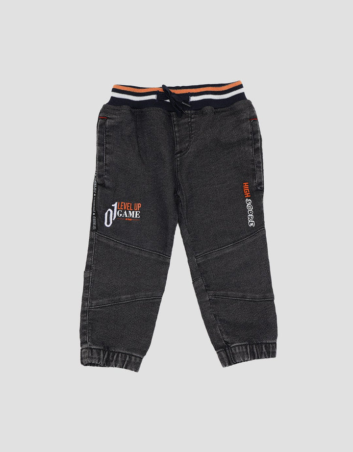 Pipiniko Knit Denim Pants Level Up