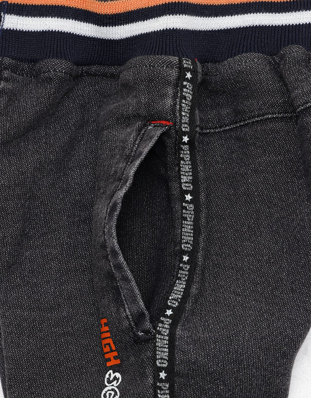 Pipiniko Knit Denim Pants Level Up