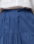 Details Tiered Maxi Rok Wanita
