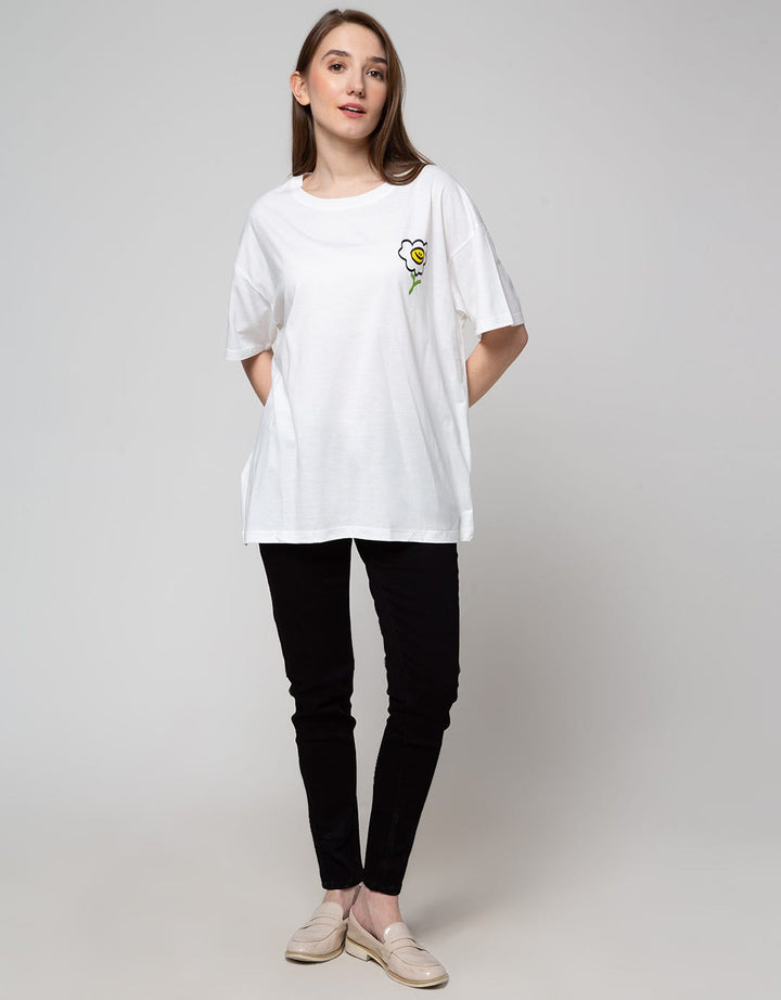 Nevada Short Sleeve Just Be Yourself Oversize T-Shirt